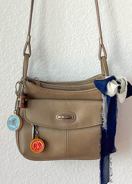 90's Leather Charm Purse