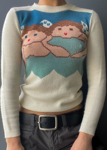 70's Angel Sweater (S)