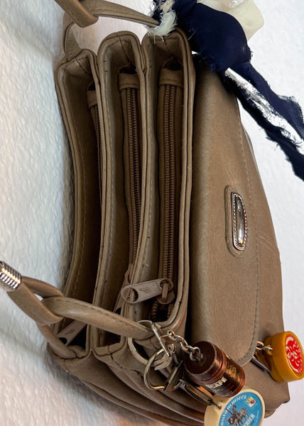 90's Leather Charm Purse