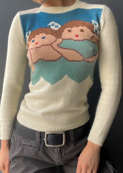 70's Angel Sweater (S)