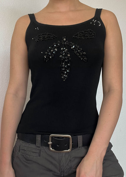 90's Dragonfly Knit Tank (S)
