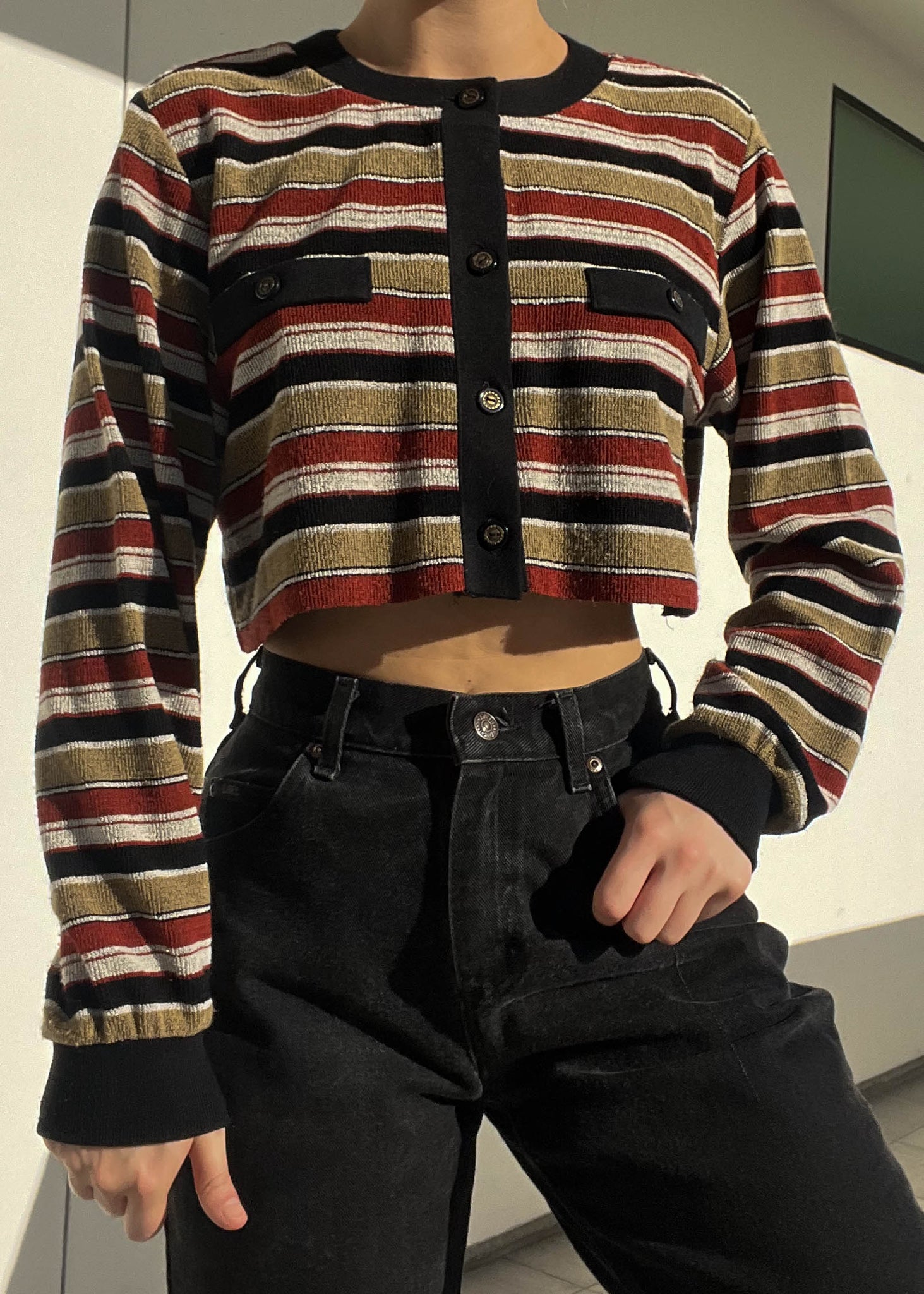 Alfred 90's Striped Knit (S)