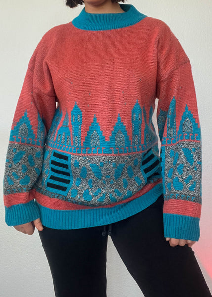 Khaleesi 80's Patterned Knit (M)