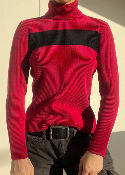 Red & Black RL Knit (S)