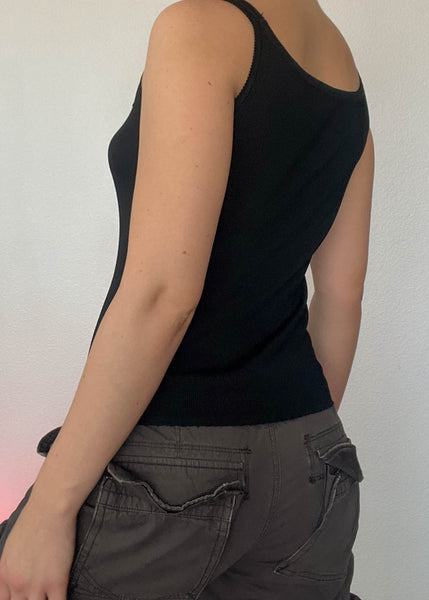 90's Dragonfly Knit Tank (S)