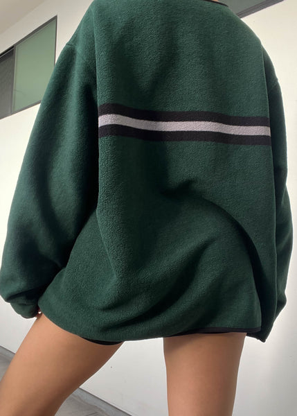 Forest Green Skate Stripe Pullover (XL)