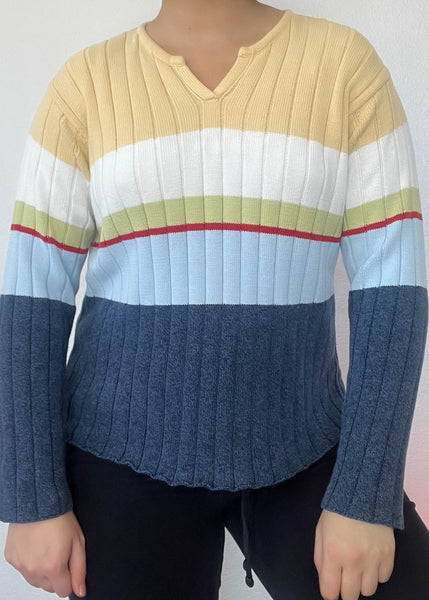 Mia Y2k Striped Knit (S-M)