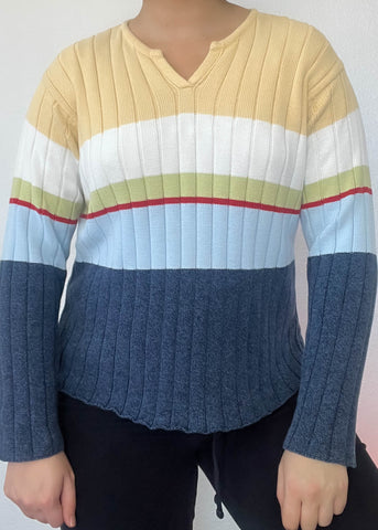 Mia Y2k Striped Knit (S-M)