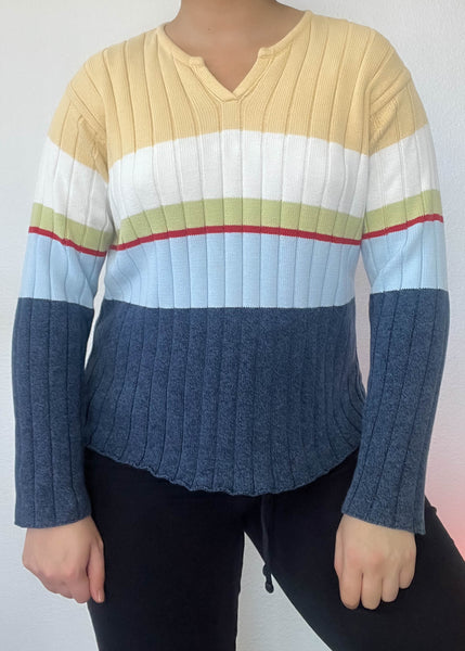 Mia Y2k Striped Knit (S-M)