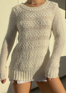 Esme Y2k Cream Knit (M)