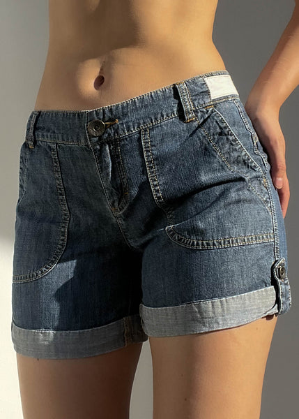 Y2k Tommy Denim Shorts (S/M)