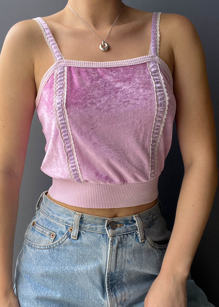 Laurie 90's Purple Tank (S) – Retro and Groovy