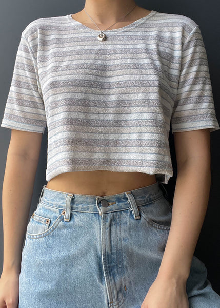 Davallu 90's Striped Tee (S-M)