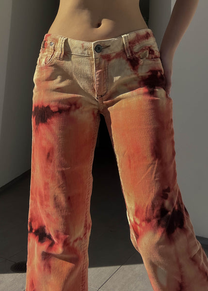 Inferno Y2k Tie Dye Cords (M)
