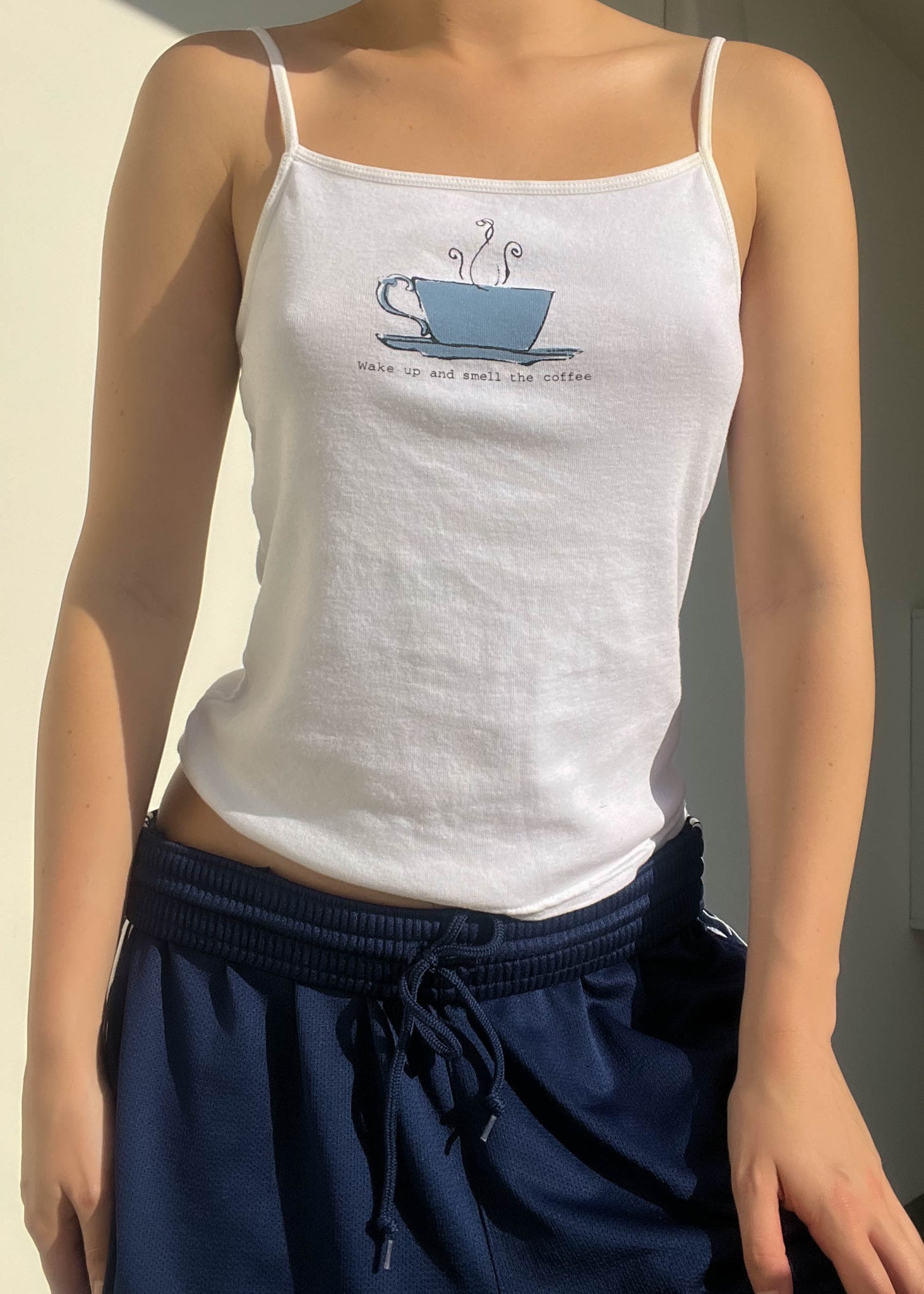 Y2k Coffee Tank (S-M)