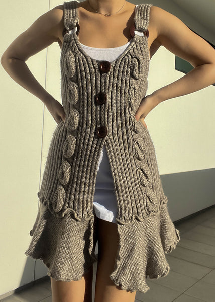 Y2k Coco Mocha Knit (M)