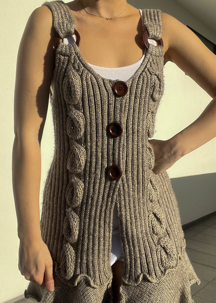 Y2k Coco Mocha Knit (M)
