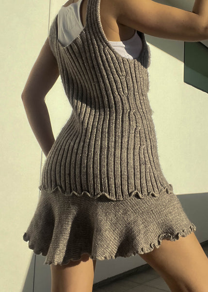 Y2k Coco Mocha Knit (M)