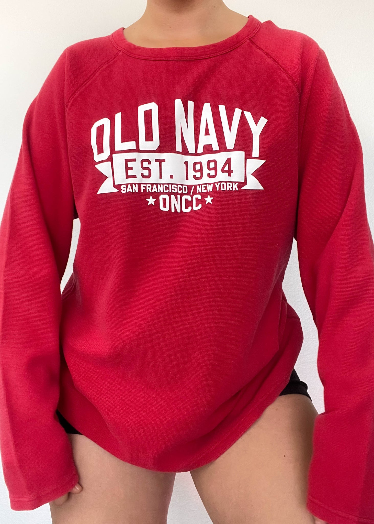 Y2k Red Old Navy Long Sleeve (L-XXL)