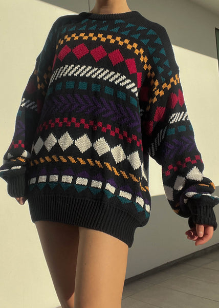 Syla 80's Patterned Knit (XL)