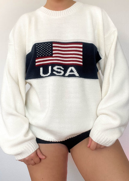 Late 80's USA Sweater (L)