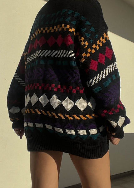 Syla 80's Patterned Knit (XL)