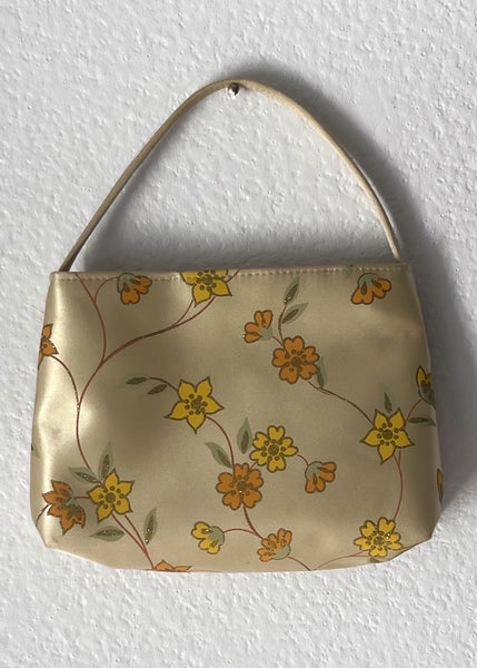 90's Floral Glitter Mini Bag