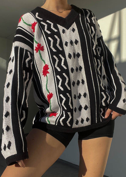 80's Serotonin Sweater (L-XL)