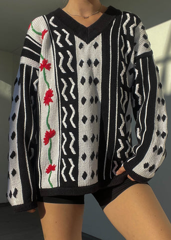 80's Serotonin Sweater (L-XL)