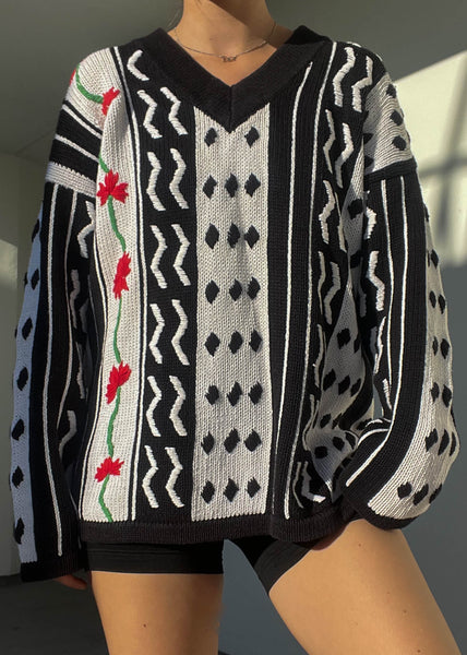 80's Serotonin Sweater (L-XL)