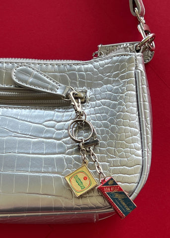 Y2k Metallic Bag w/ 60’s Charms