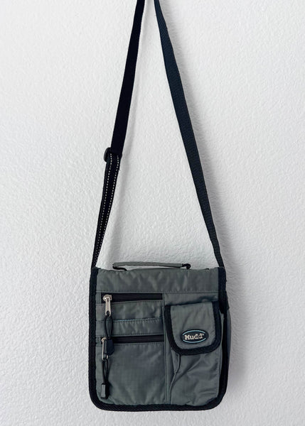 Y2k Gray & Black Mudd Bag