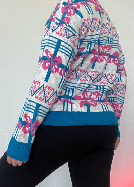 Dalia 80's Patterned Knit (M)