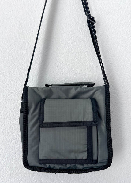 Y2k Gray & Black Mudd Bag