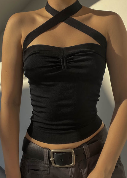 Guess Knit Halter Top (XS-S)
