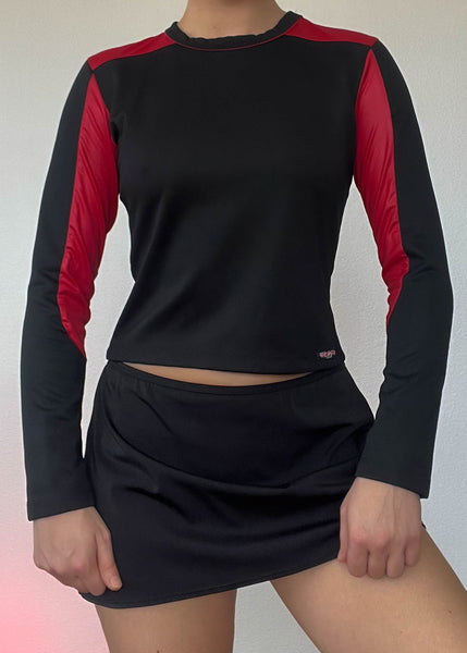 90's Sporty Color-Block Top (S)