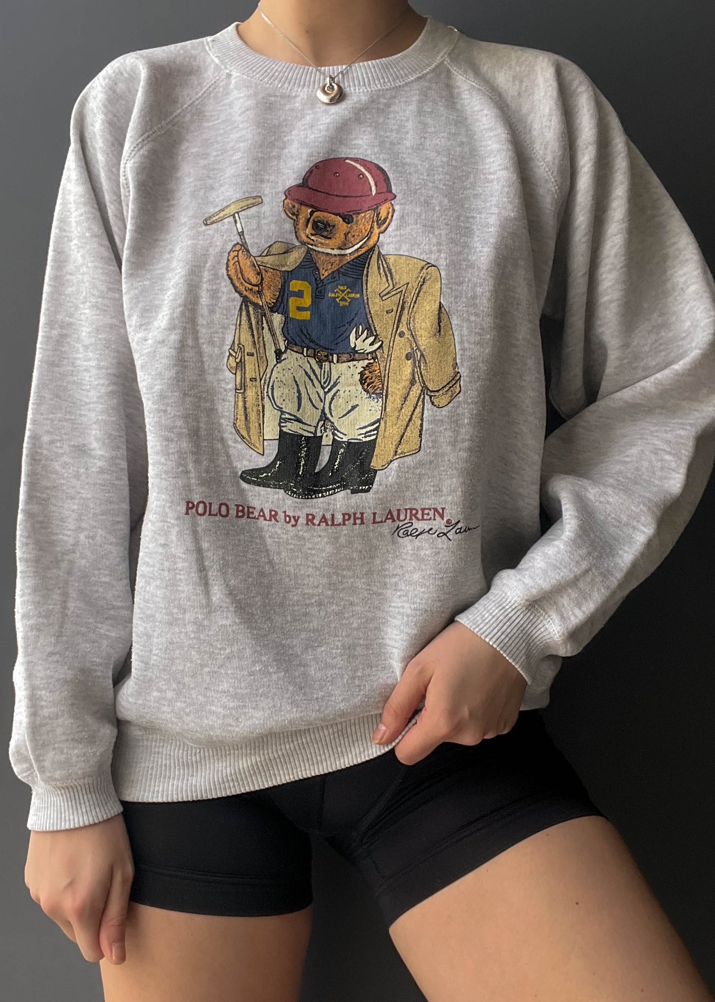 90's Polo Bear Crewneck (S)