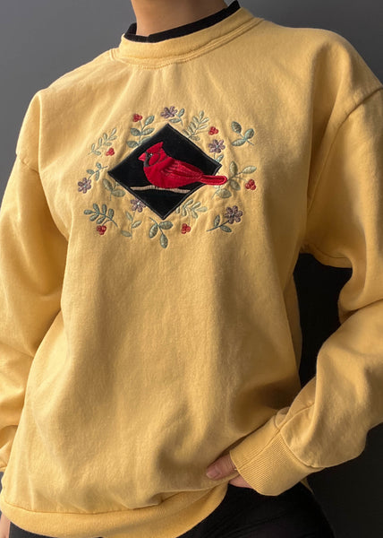 Cardinal Layered Crewneck (L)