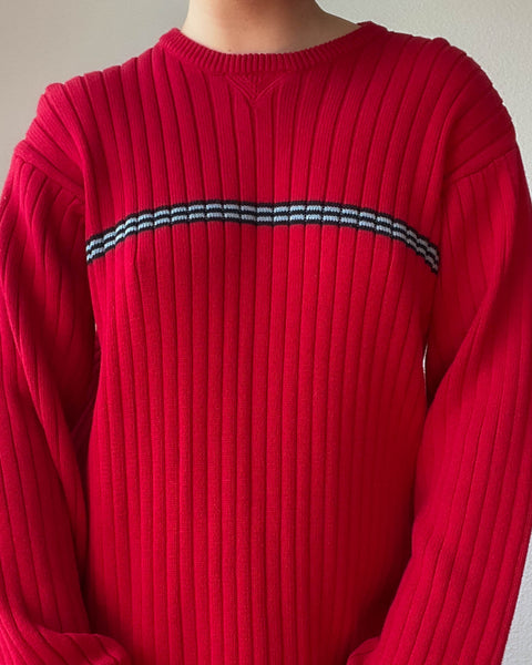 Kayce 90’s Red Knit (XL)