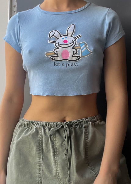 Happy Bunny Tee (XS-S)