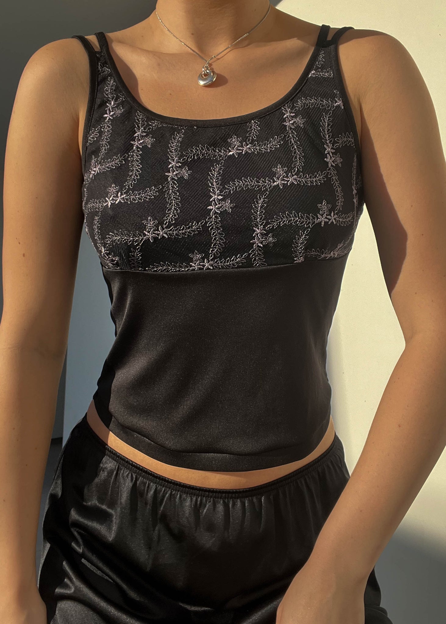 Ada 90's Floral Tank (S)