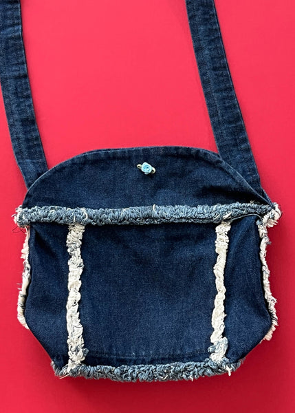Rosebud Cabin Denim Purse