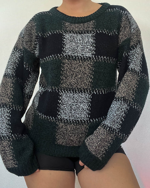 Koda 90's Square Print Knit