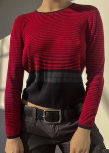 Valerie 90's Striped Knit (S/M)
