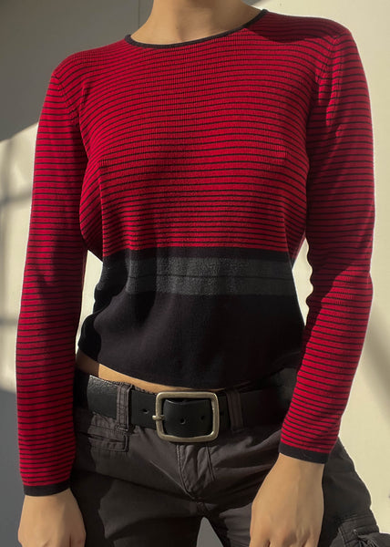 Valerie 90's Striped Knit (S/M)