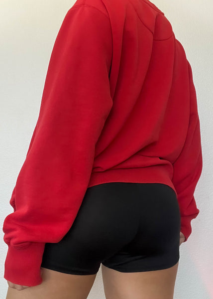 Y2k Red & White Nike Crewneck (XL)