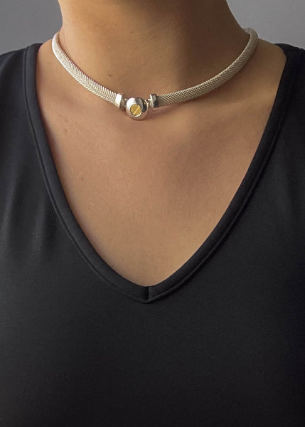 90’s Screw Charm Choker