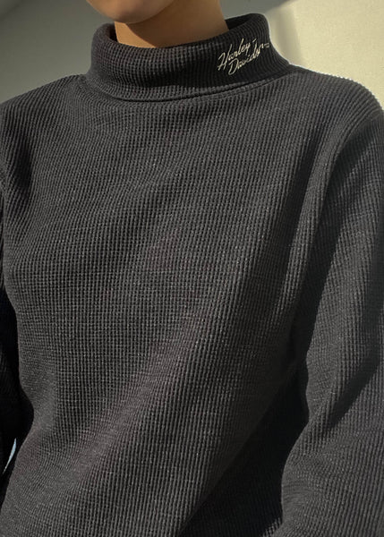 Charcoal Harley Turtleneck (M)