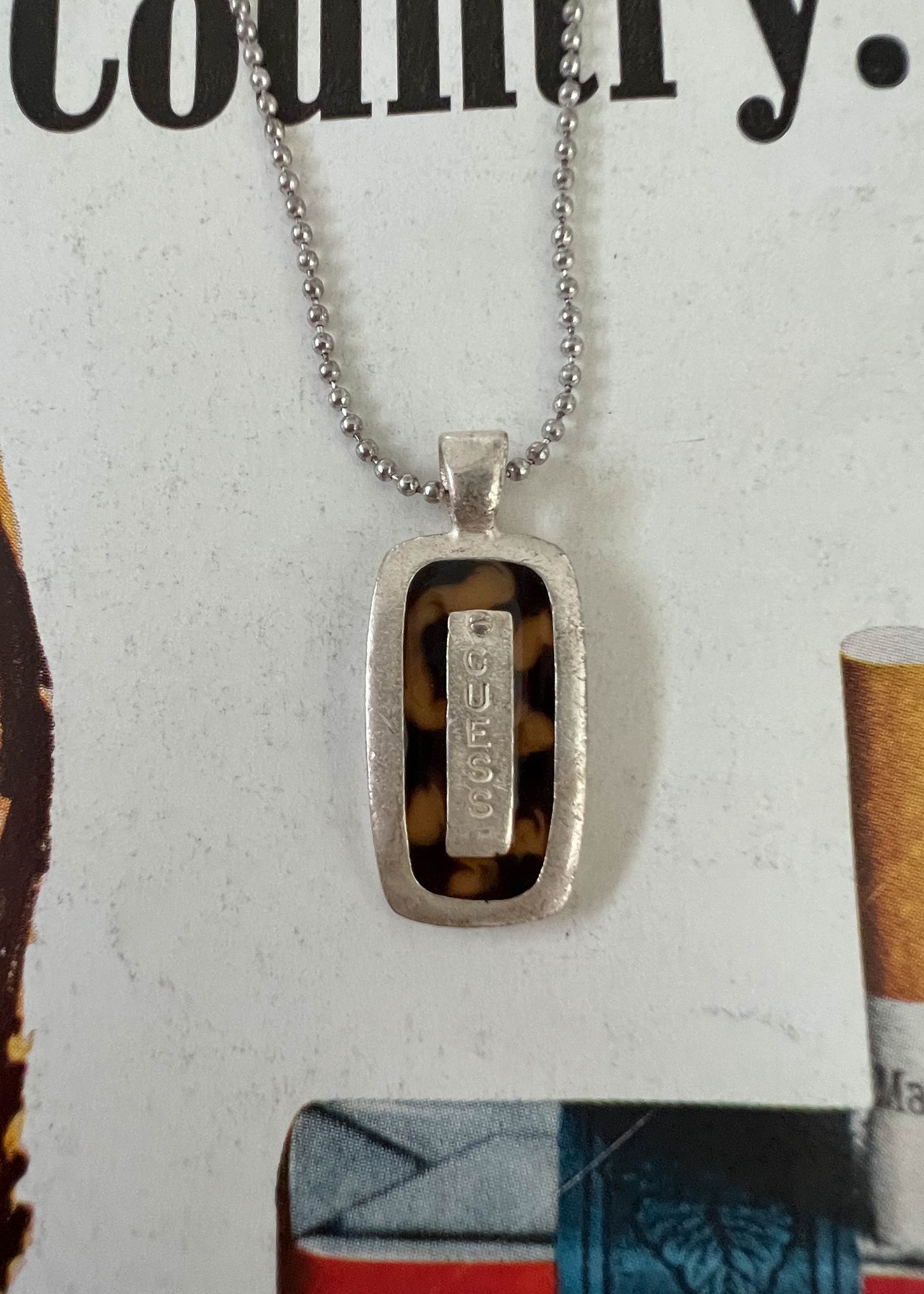 90’s Guess Nameplate Necklace