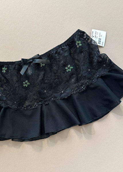 Mesh + Lace Micro Mini (S)